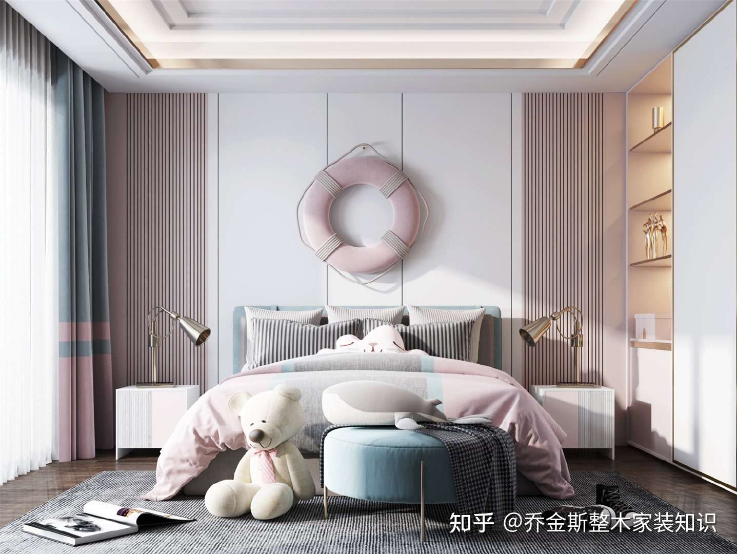 21年乔金斯整木儿童房设计总结来了 知乎