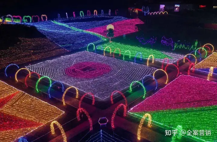 争创天府旅游名县｜超美！华蓥禄市行星艺术灯光秀