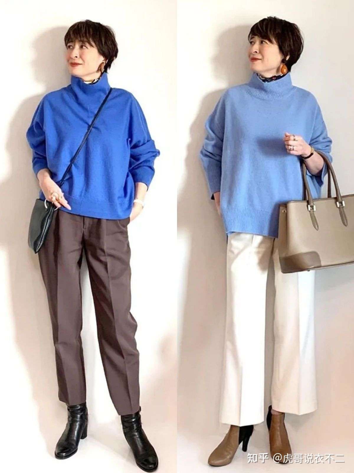 懂搭配的女人更年轻 日本 微胖大妈 的私服 年近60依然优雅 知乎