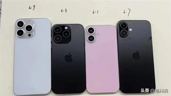 iPhone16系列最新机模曝光（苹果16最新机模照片）