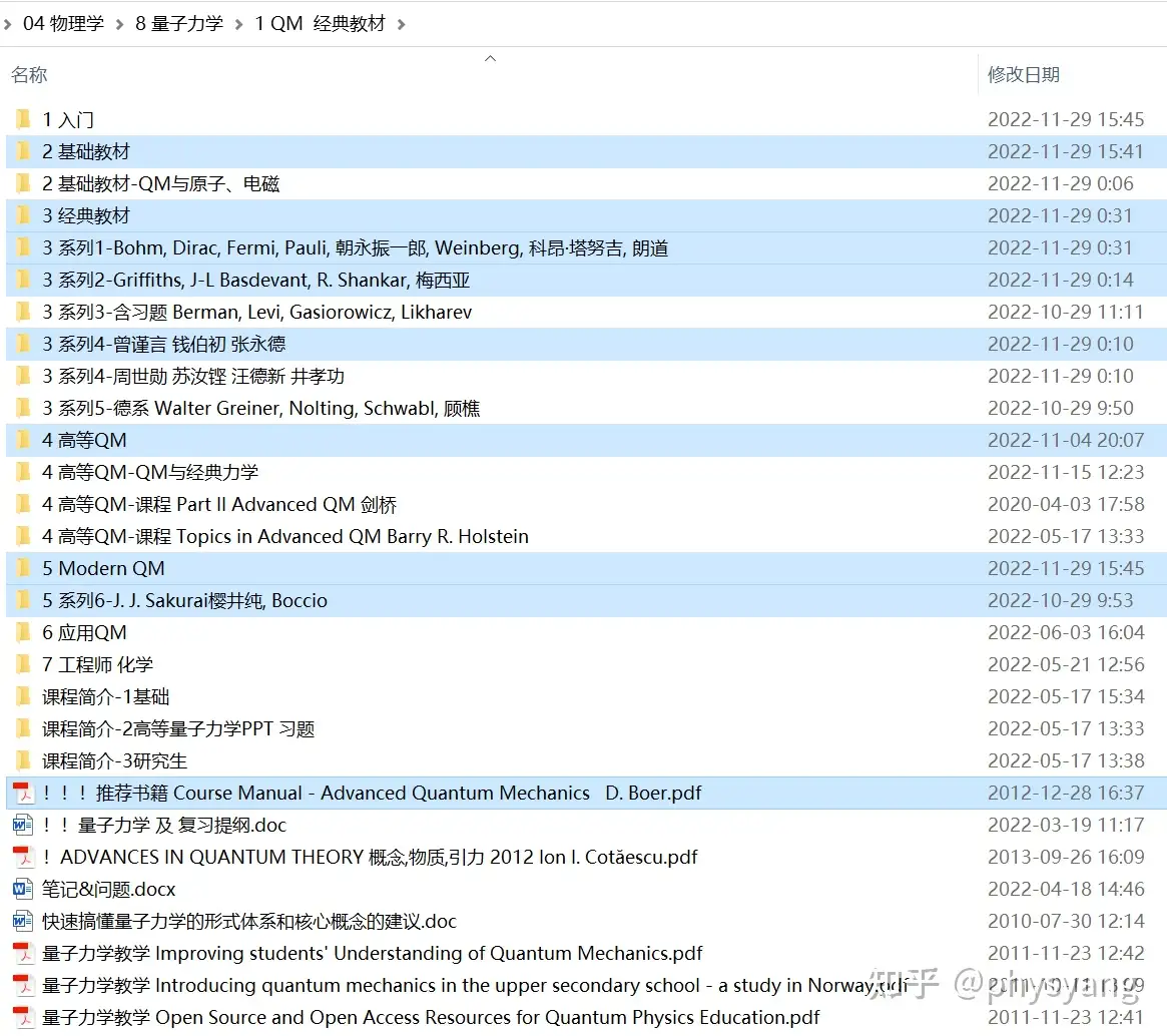 08 量子力学教材推荐，量子力学书籍书单：量子力学、高等量子力学