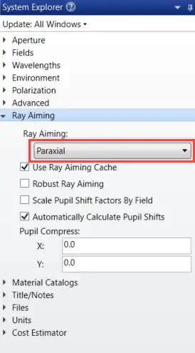 Ansys Zemax丨如何反转一个光学系统的图3