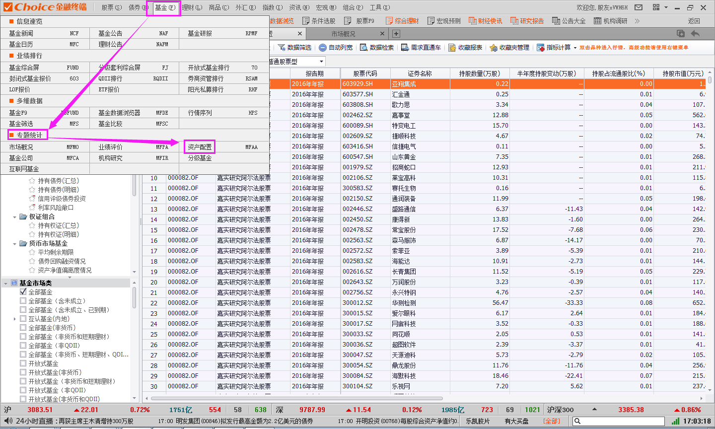 如何查询所有的基金持股 知乎