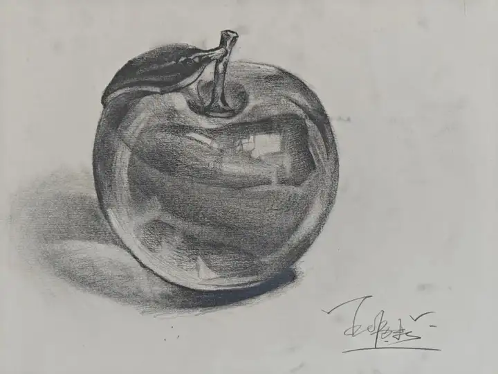 绘影逐光 青春创想|塘栖校区素描比赛优秀作品展(图9)