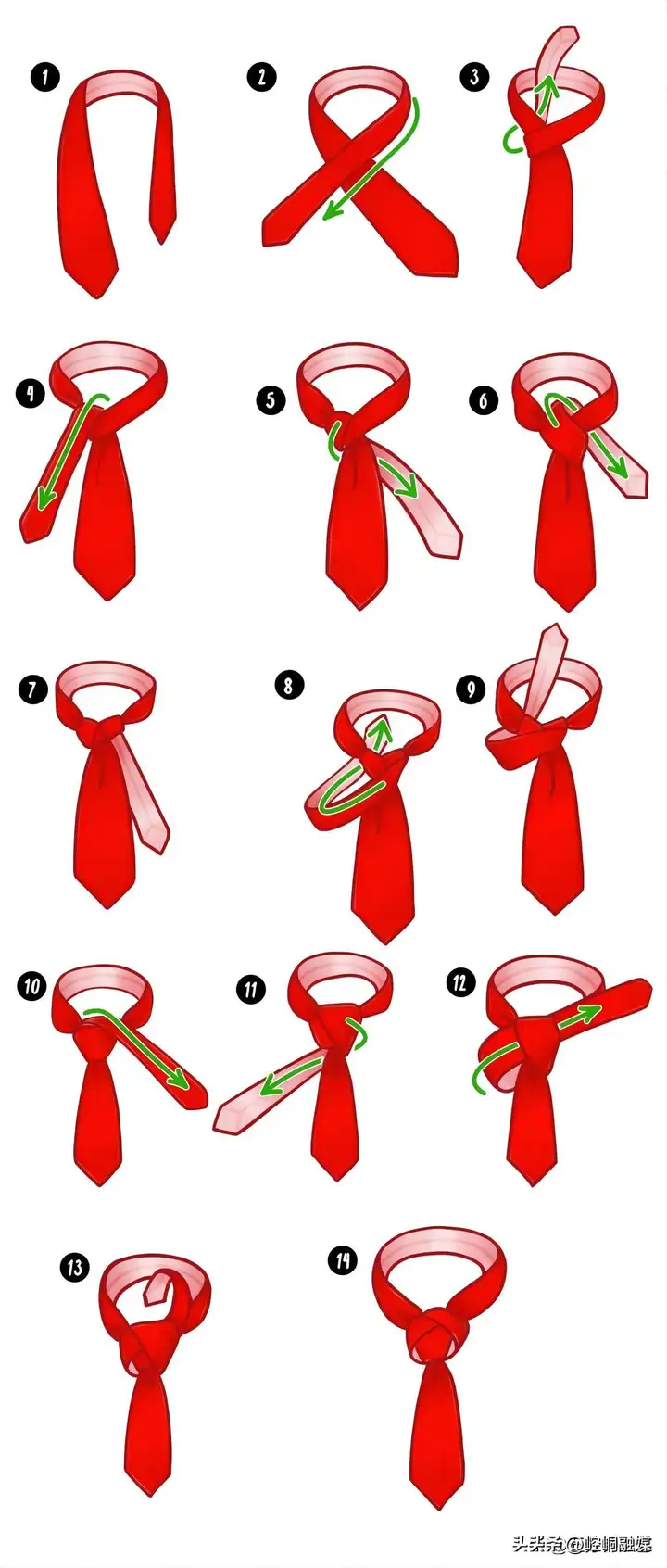 怎么打领带简单又好看？七种打领带的方法（图解）