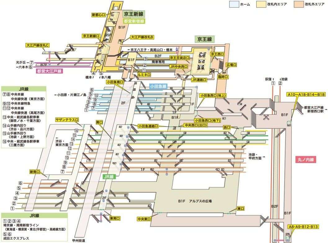 迷过最长的路是从新宿站出去的路 知乎