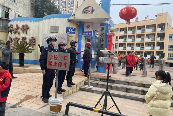 贵州惠水县公安局坚持“四个到位”筑牢校园安全防线