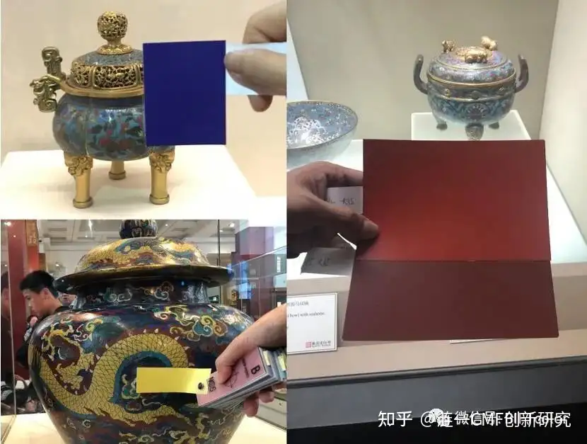 中国传统色丨明代掐丝珐琅（景泰蓝）CMF色彩研究分享- 知乎