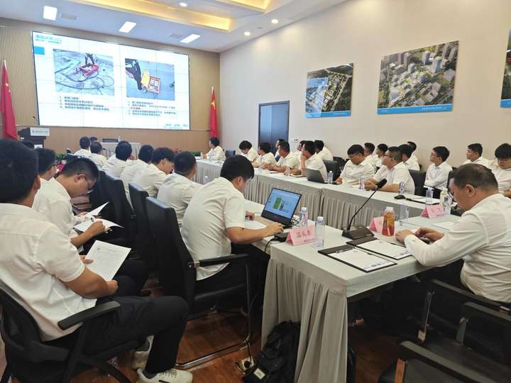 中建八局上海公司开展临时用电安全实训营