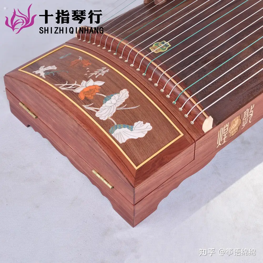 广州买古筝】敦煌牌古筝694L五彩呈祥荷花考级演奏筝- 知乎