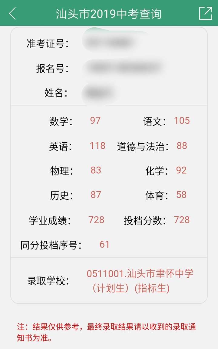 中考成绩公布前半小时你在干什么?