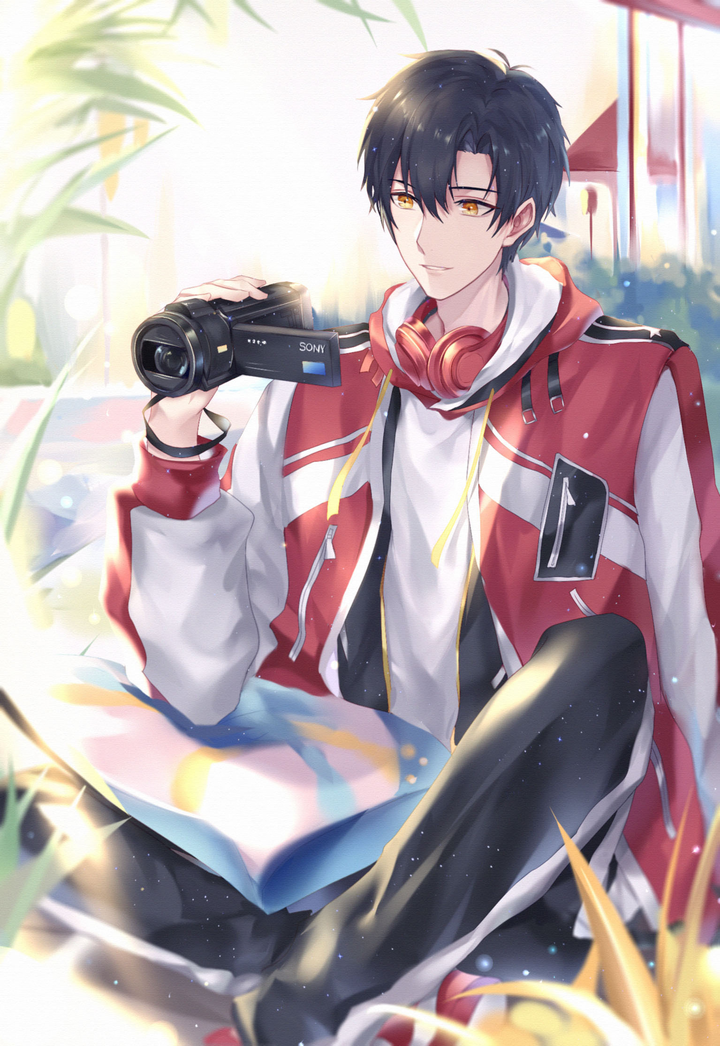 有没有好看的壁纸(动漫)纯色背景,下面是人物之类的,喜欢全职高手?