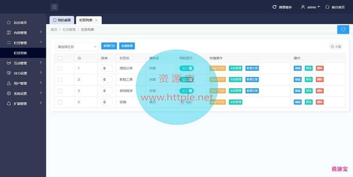 精美站长论坛网站源码