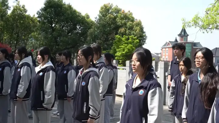 【红色校园】鲜花祭英烈 薪火永相传 | 塘栖校区开展清明祭扫活动!(图4)