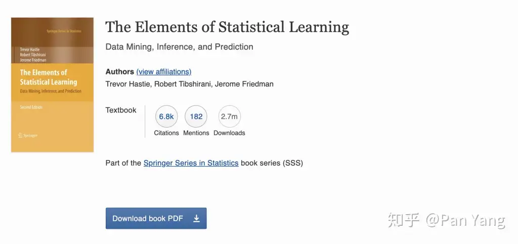 Springer面向公众开放正版电子书籍，附65本数学、编程、机器学习、深度