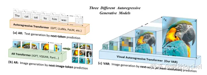 visual scale autoregressive示意图