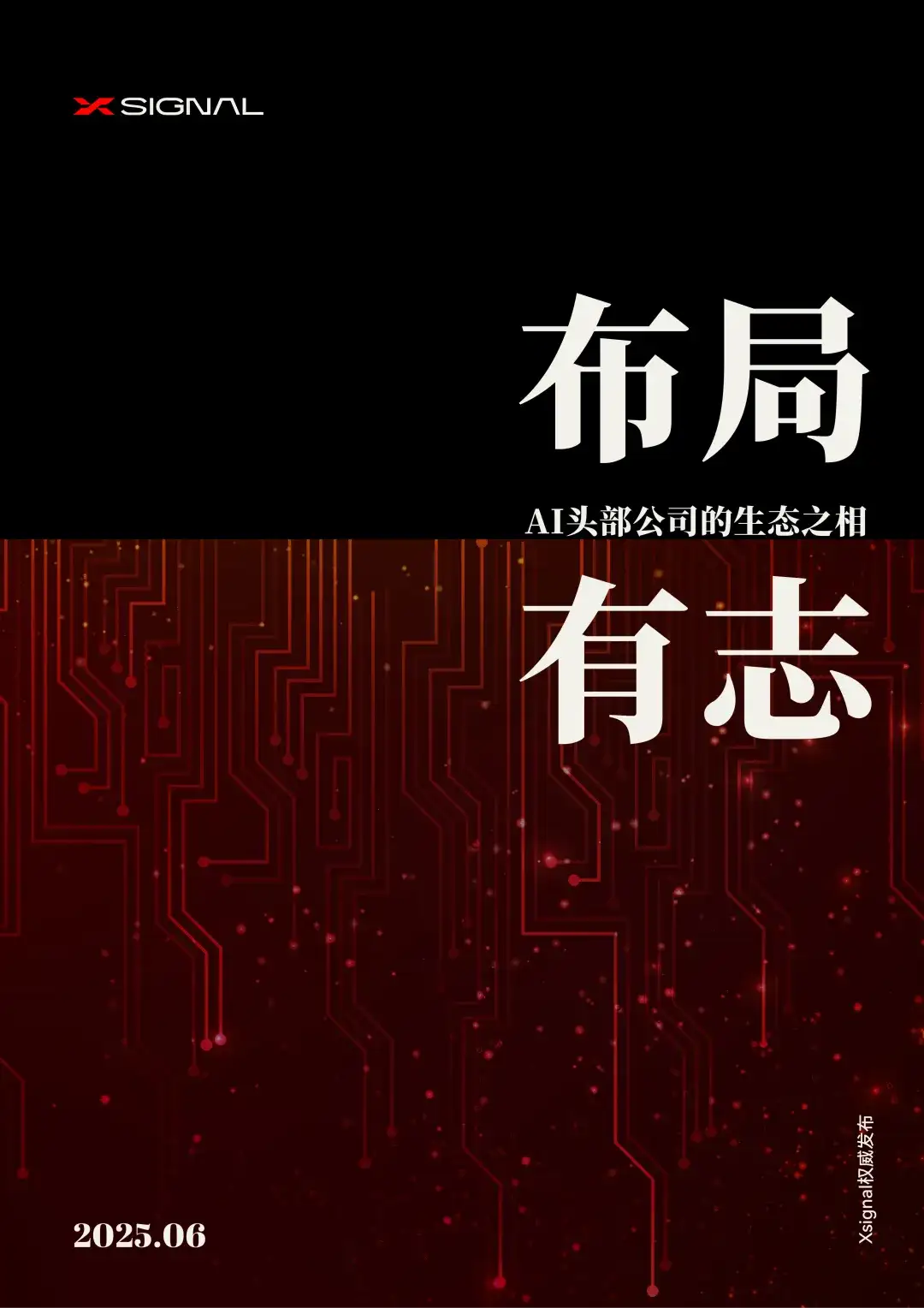 布局有志丨AI头部公司的生态之相丨Xsignal