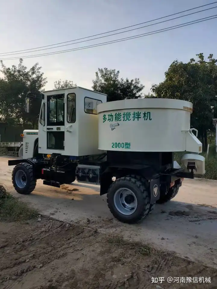 移动式混凝土搅拌机的常见类型(图5)