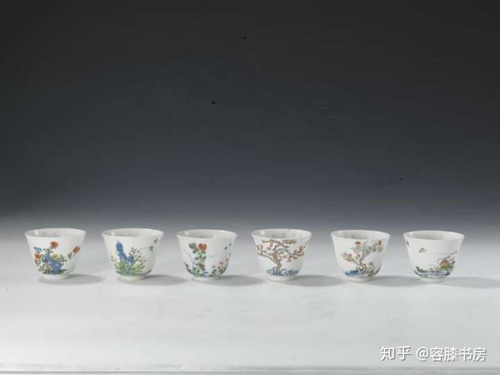 枝生无限月花满自然秋中秋节赏文物天津博物馆藏十二花神杯