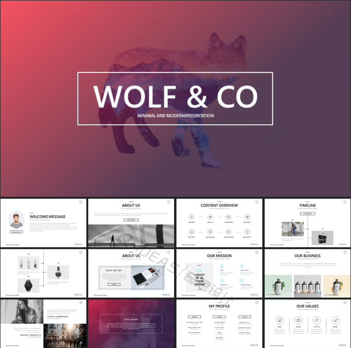 专为年终总结准备的PPT模板，快来下载！