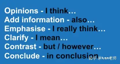 学雅思口语之前你必须要掌握的connectivesanddiscoursemarkers