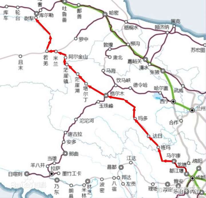 青海省铁路规划图片