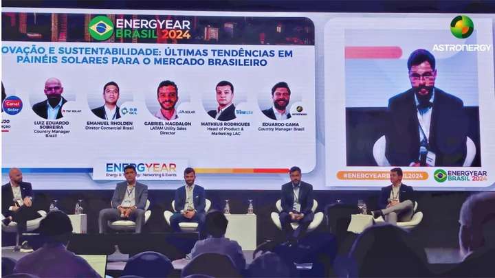 正泰新能出席Energyear Brazil，分享光伏创新与可持续发展经验