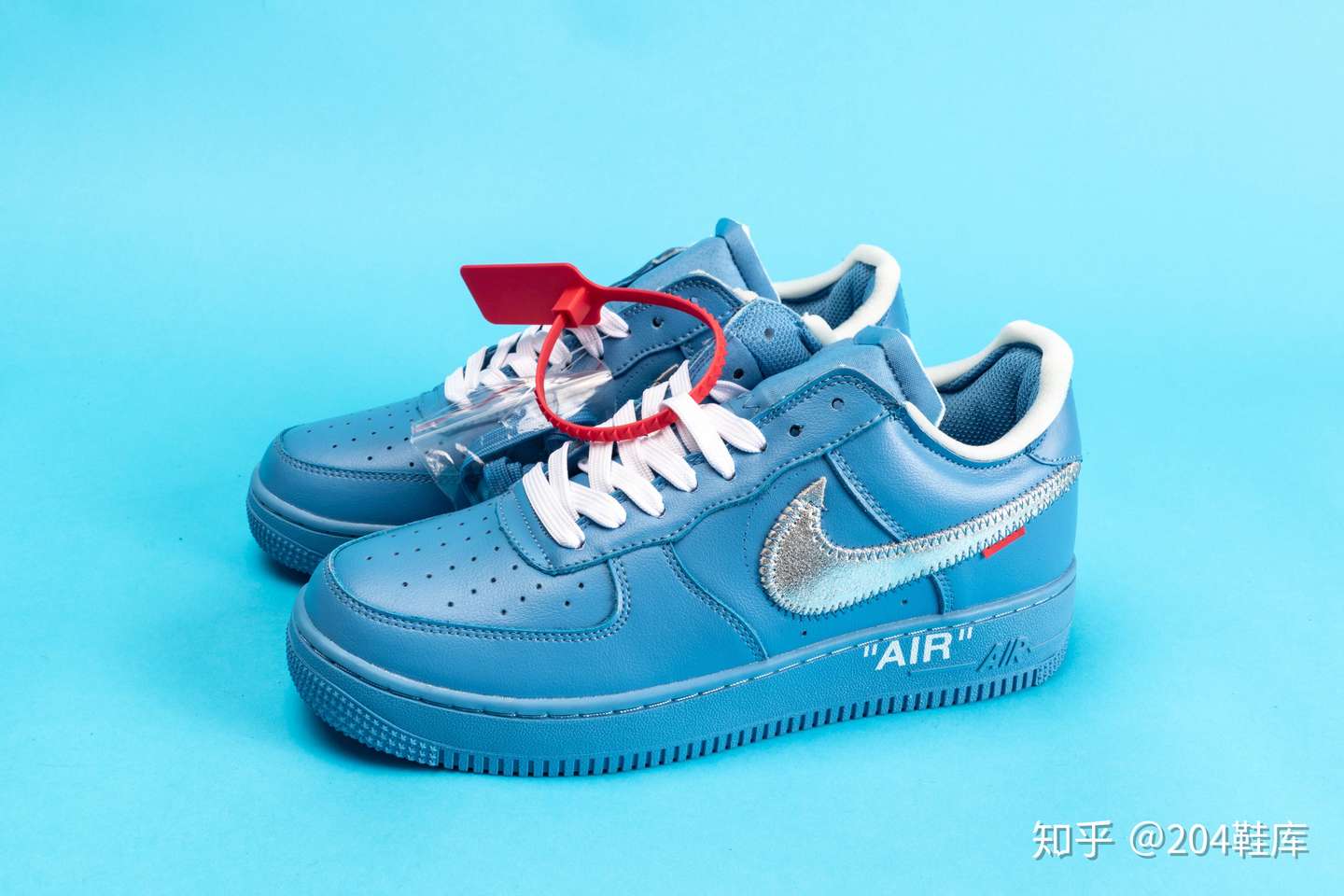 三个配色off White X Air Force 1 4鞋库 知乎