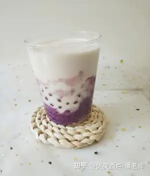 超好喝的自制芋泥波波奶茶