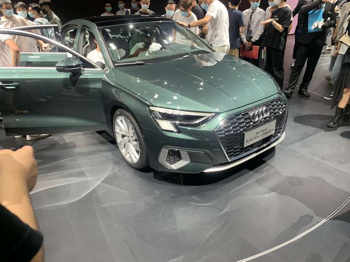 2020年广州车展,全新奥迪a3三厢版,"焦点"车型,运动感十足