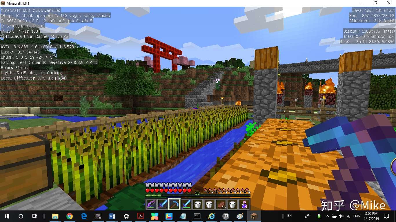 Mikeちゃん的闲扯杂谈 Minecraft 如何血虐僵尸猪人 知乎