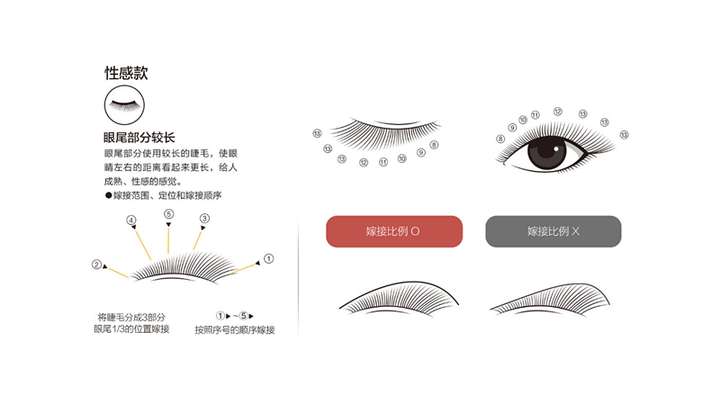 嫁接睫毛的款式你适合哪一种