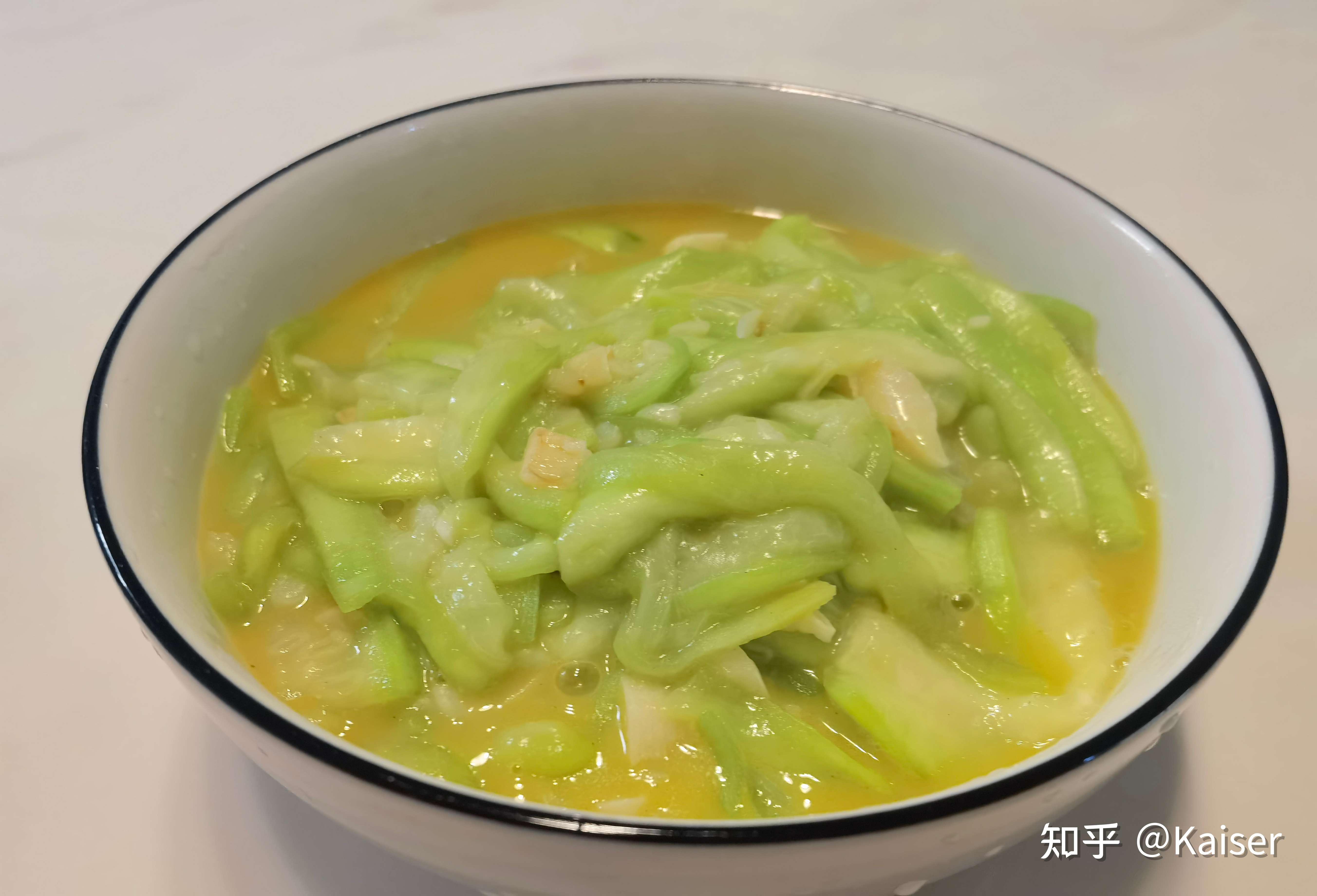 kaiser 的想法: 拿手菜 :白玉丝瓜 - 知乎