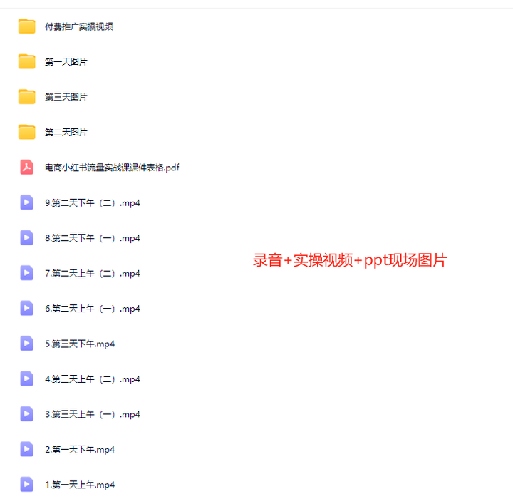 图片[6]-张宾-小红书4月11-13杭州线下录音+现场ppt照片+课件表格(价值5980元)_-就爱副业网