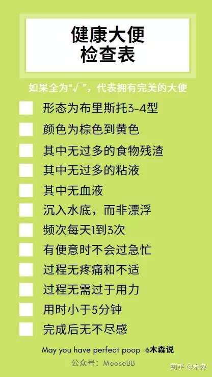 大便哪种状态表示身体最健康 知乎