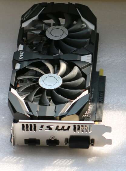 济南猫猫爱电脑 的想法: 微星gtx1060飙风5g ￥1650 ,老客户包邮