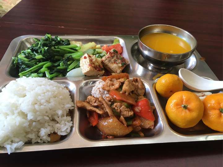 中午在单位食堂吃饭突然想到的问题大家都来说说各自单位食堂的饭菜都