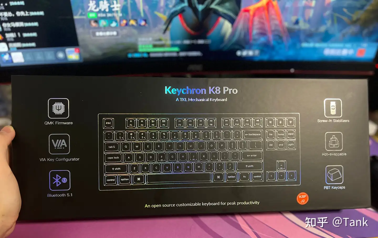 Keychron K 系列终于有PBT 键帽的键盘了——轻量客制化Keychron K8 Pro 