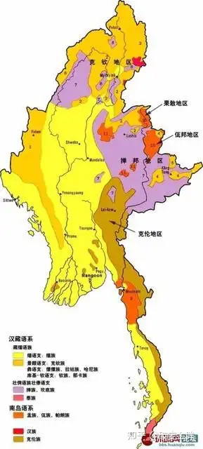 先上圖緬甸處於中南半島西部,國土面積67萬平方公里,算的上是個中等