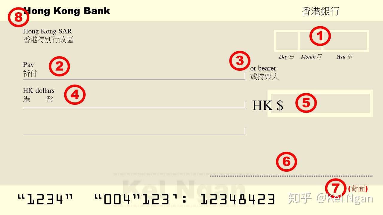 香港银行小知识 1 开支票 知乎