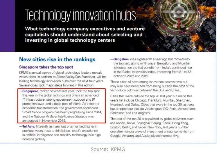 盘点那些偏爱新加坡的世界顶尖科技公司...... - 知乎