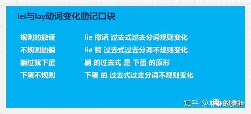 英语语法第22期 常用错动词 上 知乎