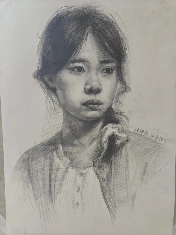 绘影逐光 青春创想|塘栖校区素描比赛优秀作品展(图18)