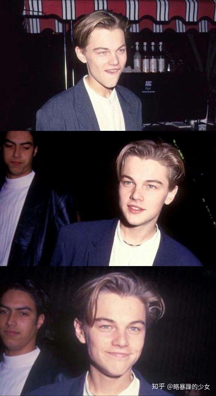 小李子年轻时颜值,比现在小鲜肉差多少?