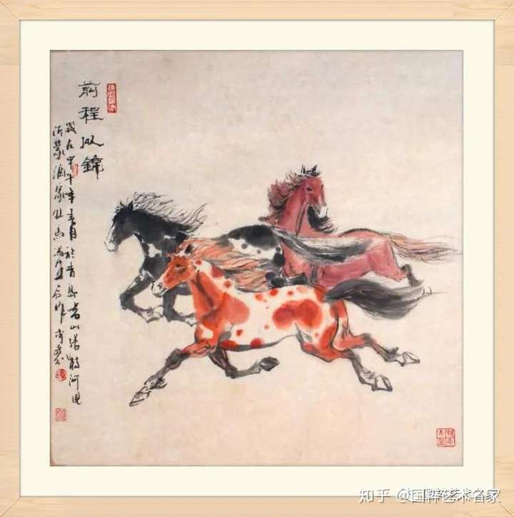 赵景庵等老师学画多年,入伍后在青岛警备区71271部队从事宣传工作,后