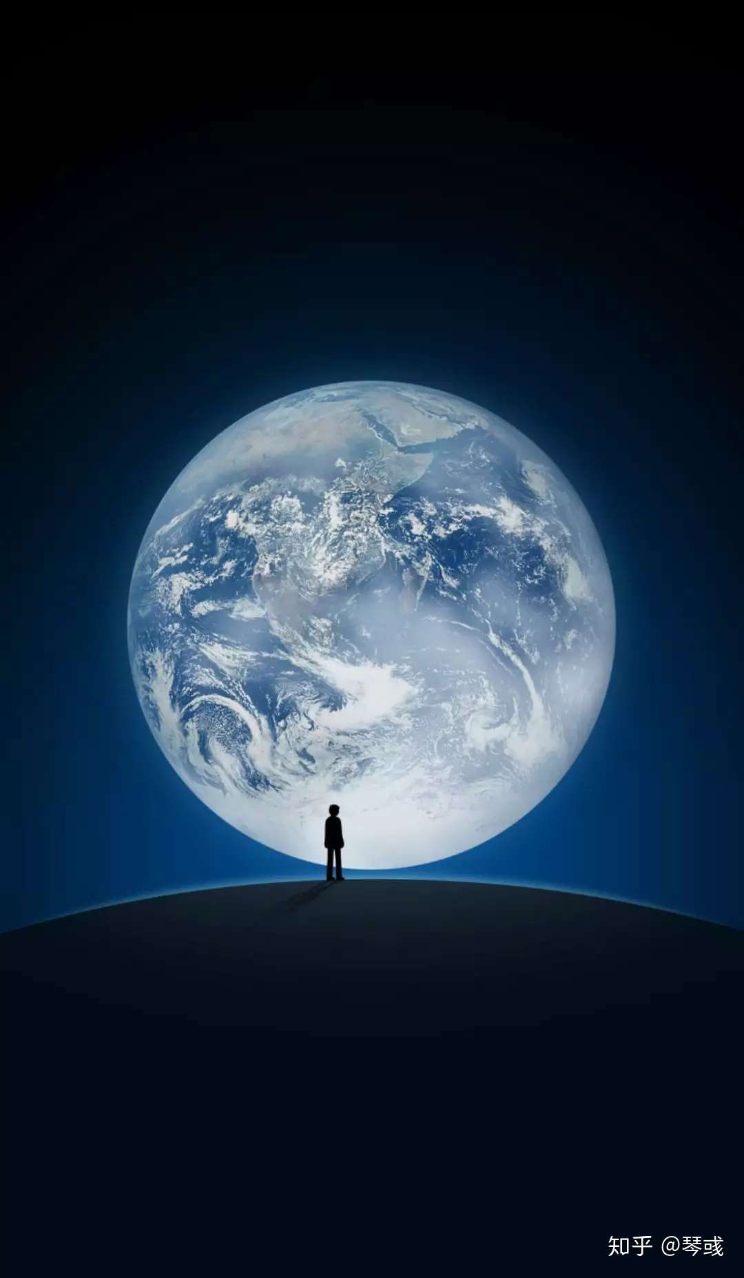 当我把背景从地球换成宇宙 小人 从此变作了 秋英花 知乎