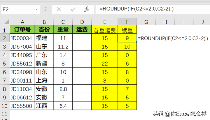 续重是什么意思？首重8元续重3元怎么算