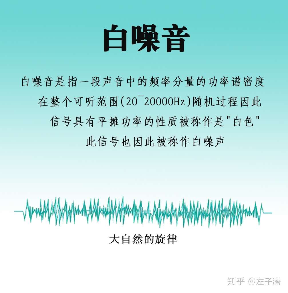 白噪声并非 噪音 那有什么作用呢 知乎