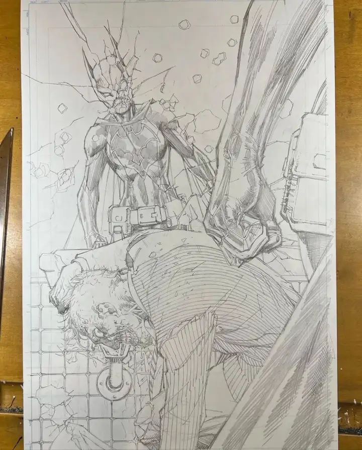 美漫大师漫画手稿,燃炸了!附78p手稿放送!