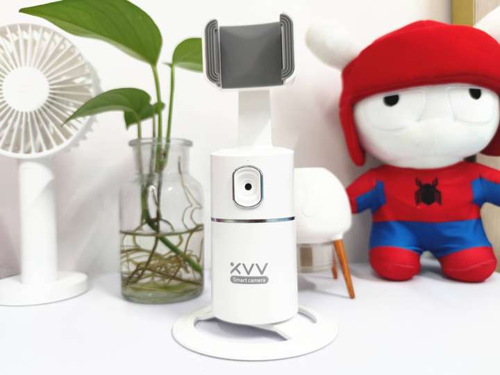 360度云台旋转,AI智能跟随旋转,这款支架让直播变得更简单